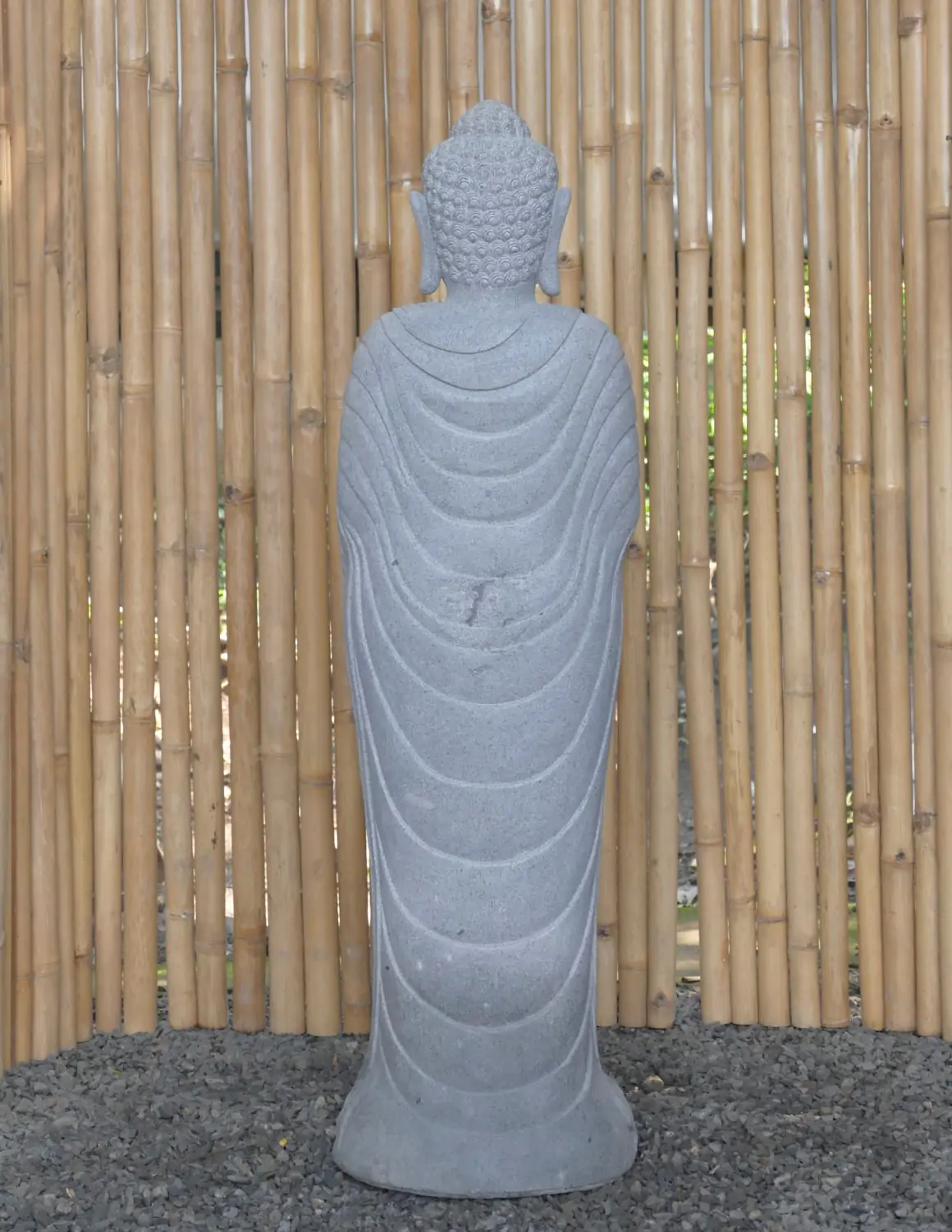  Product image 4 of the product “Standing Buddha with Lotus Flower, ca. 123 cm H ”
